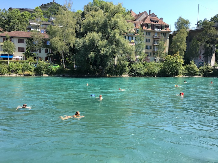 Swimming in Bern