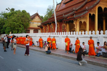 Morning alms Luang Prabang