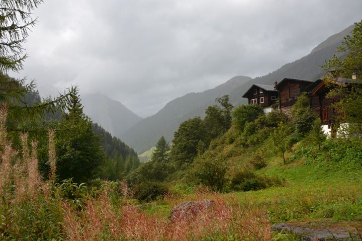 Hiking in Switzerland the Binn Valley 