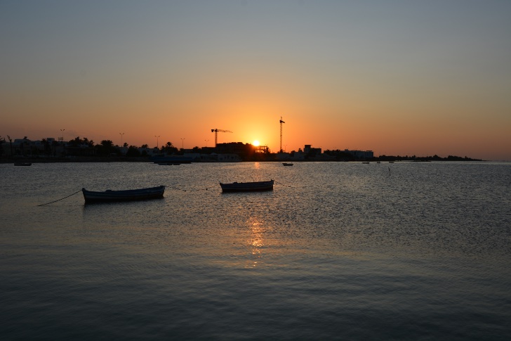 Tunisia sunset