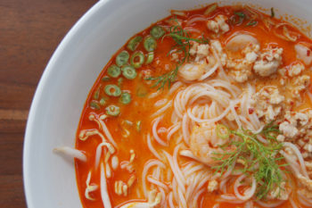 khao poon the noodle of Laos
