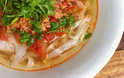 An obsession with khao soi, Lao rice noodles