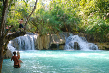 How to get to Kuang Si Waterfall in Luang Prabang