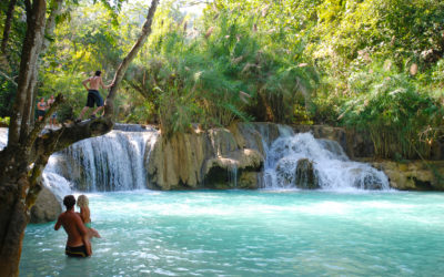 How to get to Kuang Si Waterfall, Luang Prabang