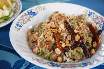 Lao crispy rice